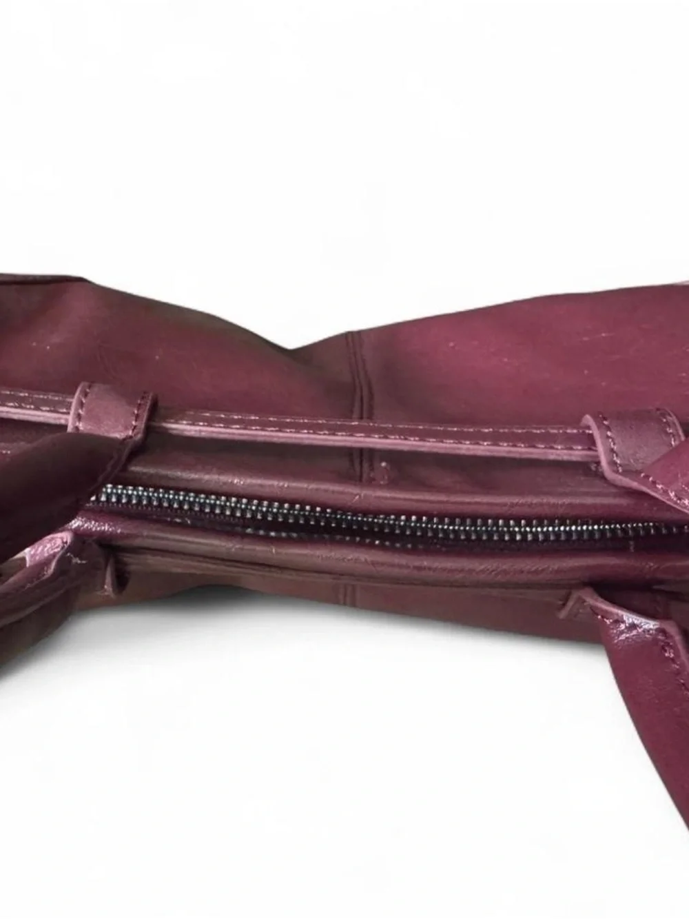Princess Polly Burgundy Leather Shoulder Bag